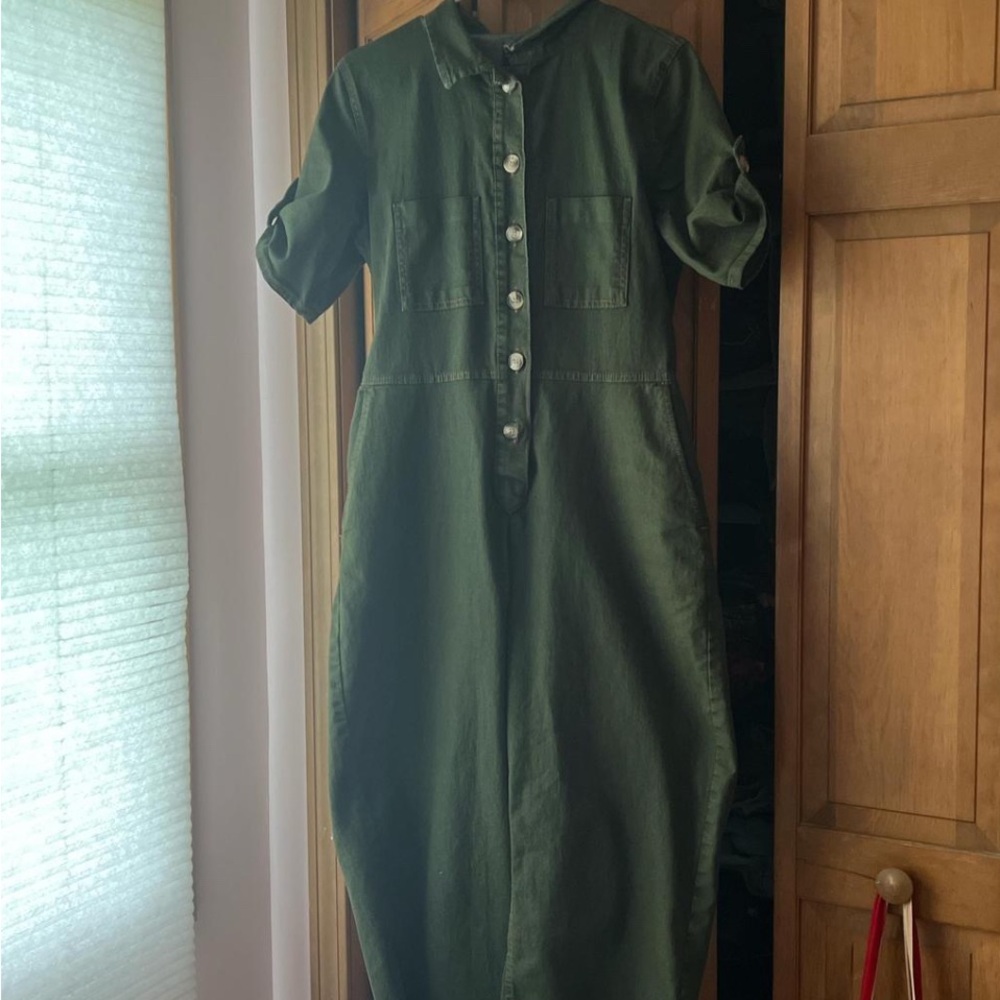 Green Jumpsuit